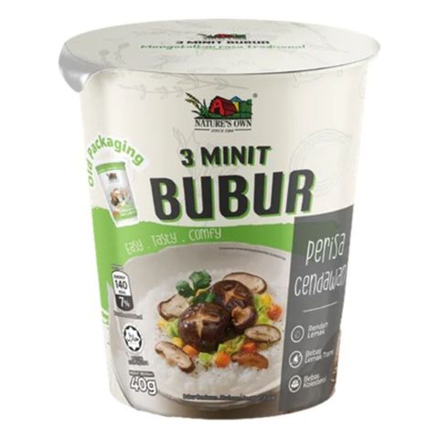 Nature's Own Instant Porridge - Mushroom 40g