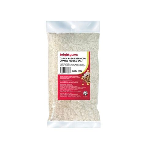 brightyums Coarse Iodised Salt 400g