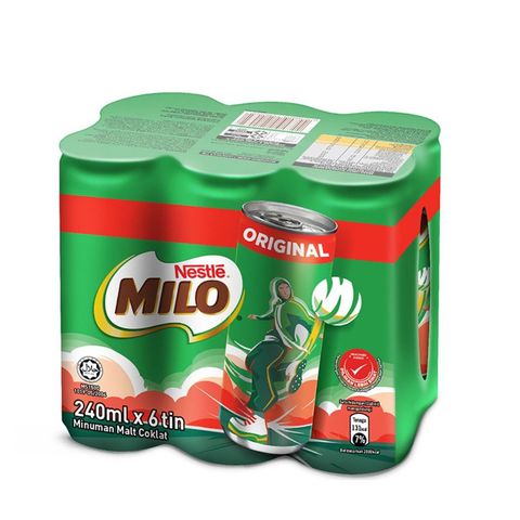 Milo Original Can Multipack 6 x 240ml