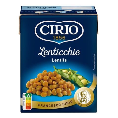 Cirio Lentils Tetra Recart 380g