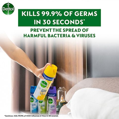 Dettol Disinfectant Spray Lemon Breeze 450ml