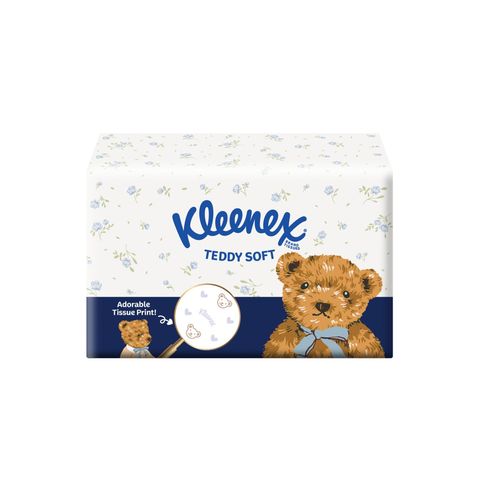 Kleenex 3 Ply Teddy Soft (Soft Box) 100 Sheets