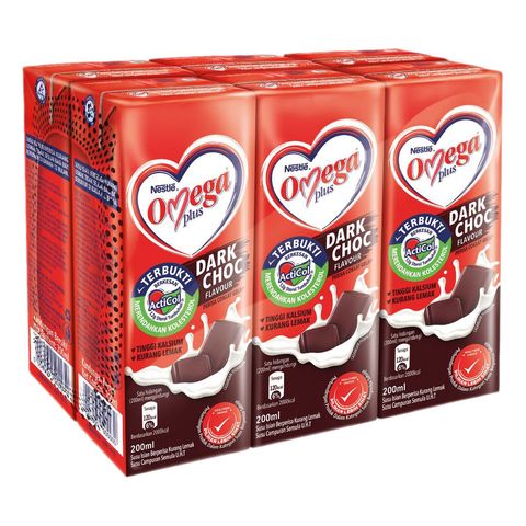 Nestle Omega Plus Dark Chocolate 4 | 6x200 毫升
