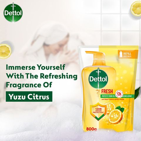 DETTOL Shower Gel Refill Fresh 900ml | 75632