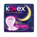 Kotex Total Protection Maxi Night Wing Pad 32cm 12s