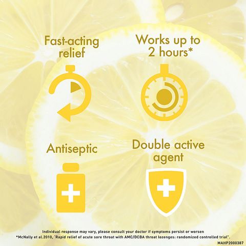 Strepsils Soothing Honey Lemon Lozenges 24 Pieces