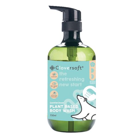 Cloversoft Plant Based Body Wash Geranium Bergamot & Mandarin 750ml