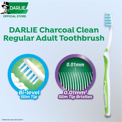 DARLIE All Shiny White Charcoal Clean�Travel�Kit (Whitening Toothpaste & Toothbrush) 40g