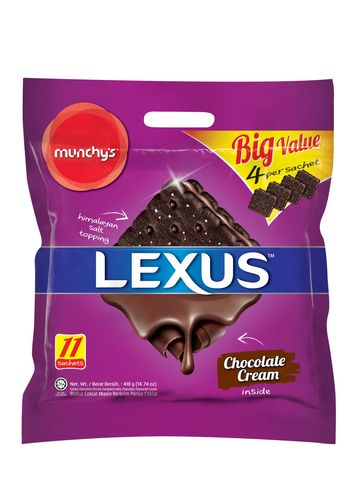 Munchy's Lexus Salted Chocolate Sandwich 418g
