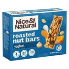 Nice & Natural Roasted Nut Bars Yoghurt 192g