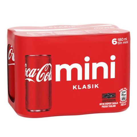 Coca-Cola Classic Mini 6 x 180ml