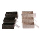 Daiso PP Storage Basket (3 Sizes) Small Beige Brown Random 1 Piece