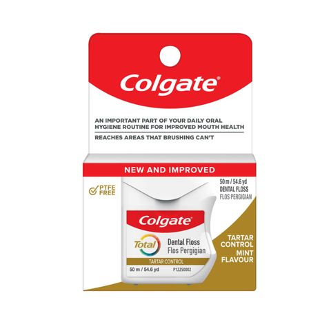 Colgate Dental Floss with Tartar Control 50m
