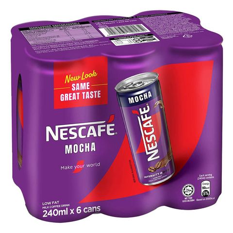 Nescafe Mocha Can 6 x 240ml