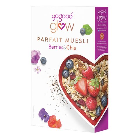 Yogood Glow Parfait Muesli Berries & Chia 320g