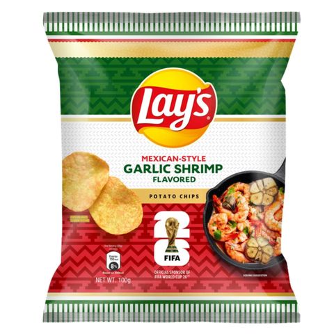 Lay's Mexican Garlic Shrimp 100g