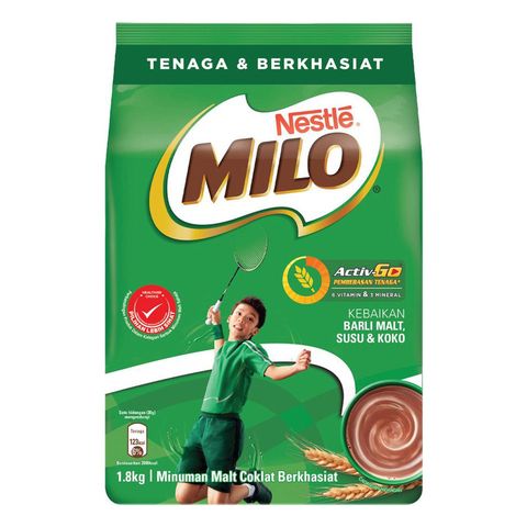Milo Activ-go Softpack 1.8kg