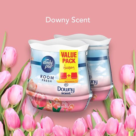 Ambi Pur Gel Fresh Downy | 2 x 180 g