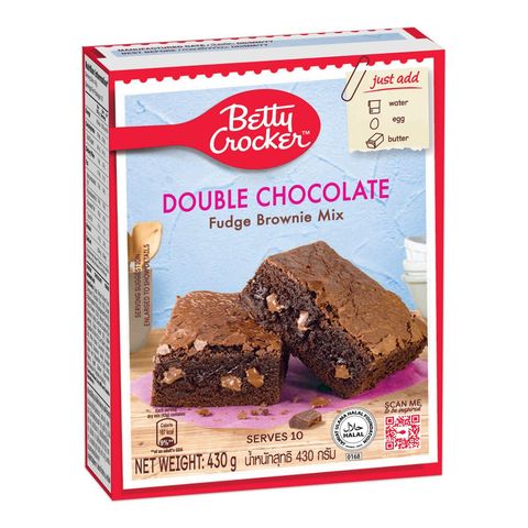 Betty Crocker Fudge Brownie Double Chocolate 430g