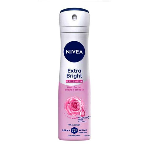 Nivea Deodorant Extra Bright Serum Hokkaido Rose Spray 150ml