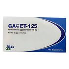 Gacet-125 Suppositories (125mg) 10 Pieces