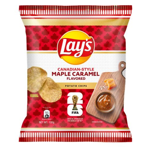 Lay's Canadian Maple Caramel 100g