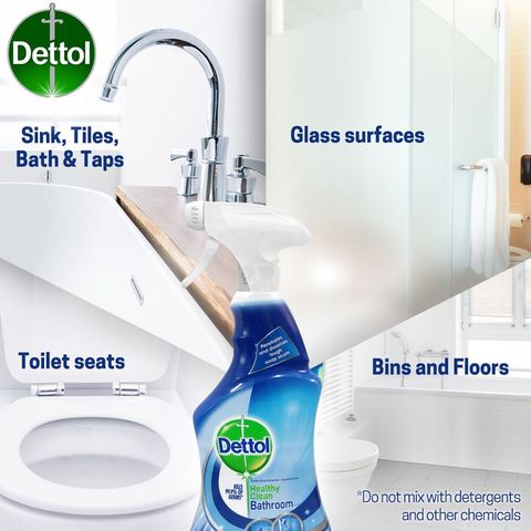 Dettol Healthy Clean Bathroom Trigger Spray 500ml