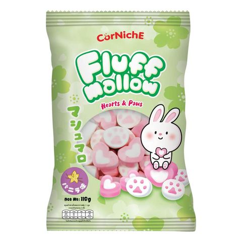 Corniche Fluff Mallows Hearts & Paws 118g