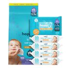 Hoppi Premium 99% Baby Water Wipes 5 x 20 Pieces