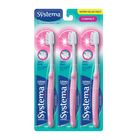 Systema Toothbrush Super Value Pack Compact 3 Pieces