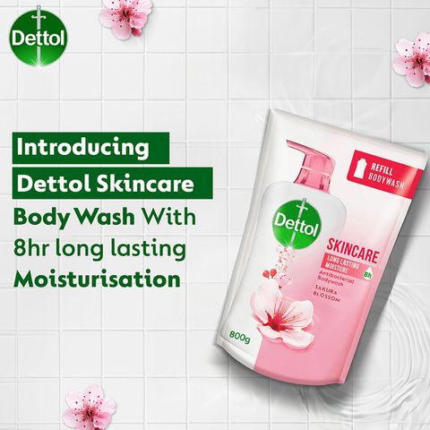 DETTOL Shower Gel Refill Skincare 900ml | 75634