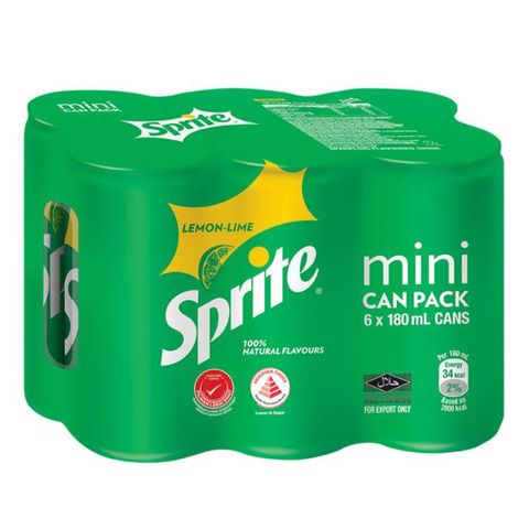 Sprite Mini 6 x 180ml