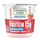 Farmers Union High Protein Cup Strawberry 150g