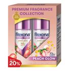 Rexona Women Spray Vitamin + Bright Peach Glow Roll on 2 x 45ml - 121122948