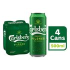 Carlsberg GL Can 4 Pieces x 500ml