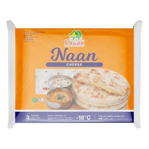 Kawan Cheese Naan 3 x 90g