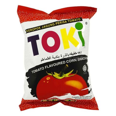 Toki Keropok Jagung Berperisa Tomato | 60 g