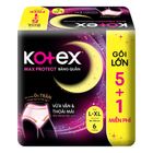 Kotex Overnight Panties (L-XL) 6 Pieces