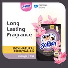 Softlan Fabric Softener Black Aroma Therapy Indulge Refill 1.5L