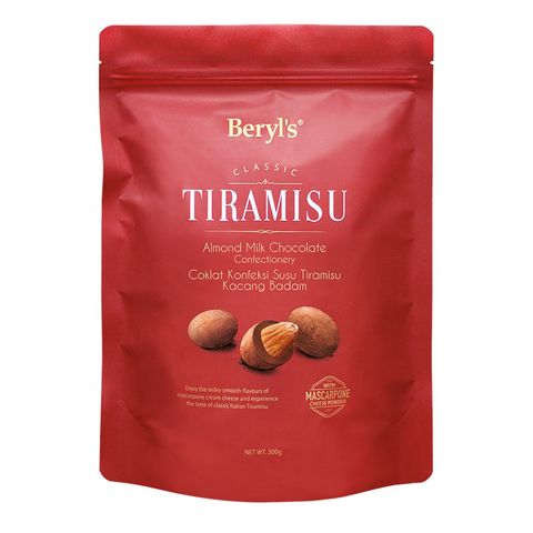 Beryl's Classic Tiramisu Almond Milk Chocolate 300g