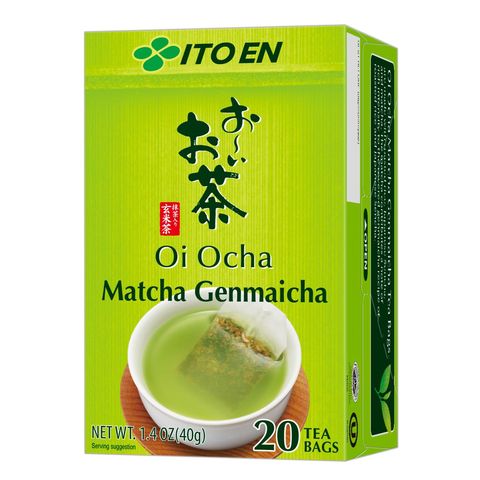 Ito En Oi Ocha Matcha Genmaicha Tea Bags (20 Pieces) 40g