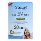 Dimples Wax Facial Strips Sensitive 20 Pieces - 57159