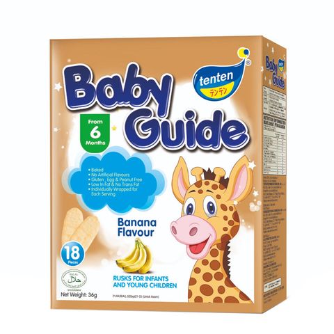 Tenten Baby Guide Banana (6+ Months) 36g