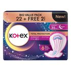 Kotex Overnight Wing Proactive Guard (Free 2 Pieces - 35cm) 24 Pieces