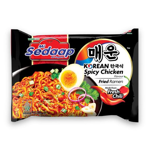 Mi Sedaap Korean Spicy Goreng 5pcs  X 87g 
