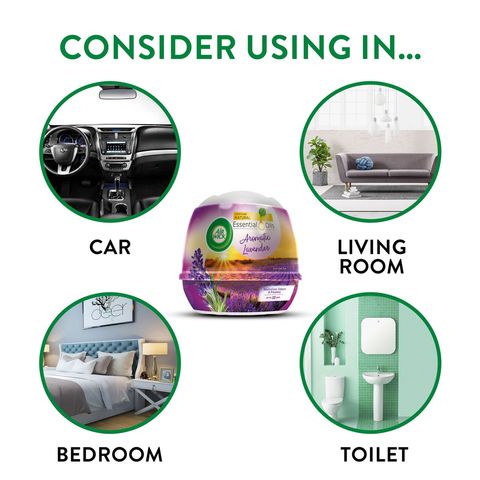 Air Wick Aromatic Lavender Scented Gel Cone 2 Pieces x 180g