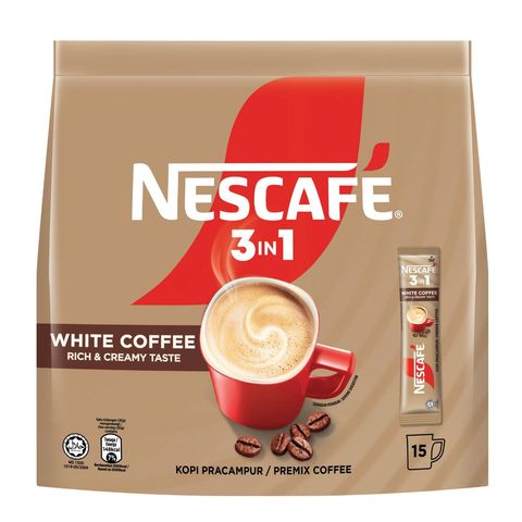 Nescafe 3in1 White Coffee Stickpack 15 x 30g