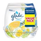 Glade Room Air Freshener Scented Lemon Gel Twin Pack 2 x 180g