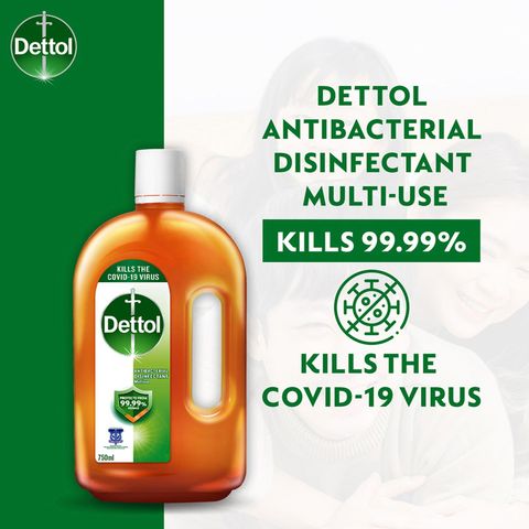 Dettol Antibacterial Disinfectant Multiuse Liquid 750ml