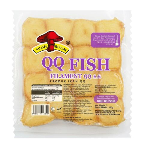 Mushroom Qq Fish Filament (Vacuum Packed) 160g